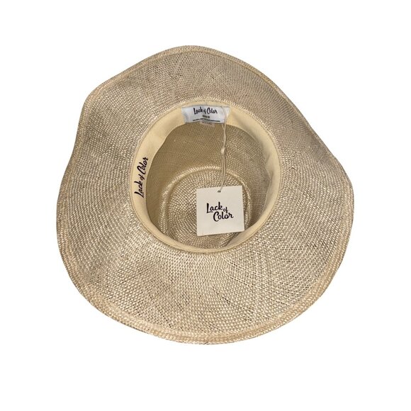 Lack of Color The Oasis Hat in Bone Small New Womens Sun Garden Beach - Picture 6 of 12